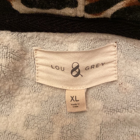 Loft leopard hoodie, XL - Picture 4 of 4